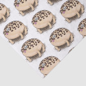 Funny Wüste Regenfrosch Cartoon Illustration Seidenpapier (Ausschnitt)