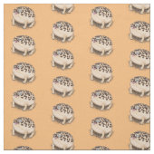 Funny Wüste Regenfrosch Cartoon Illustration Stoff (Muster)