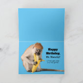 Funny X-Rated Birthday Card für ein erwachsenes Pu Karte (Innenseite)