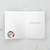 Funny Xmas Card - Größere Gefahr Weihnachten Karte (Innenseite)