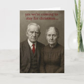Funny Xmas card Karte (Vorderseite)