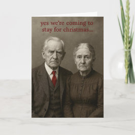 Funny Xmas card  Karte