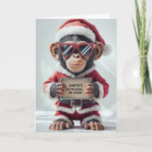 Funny Xmas Card Karte (Vorderseite)