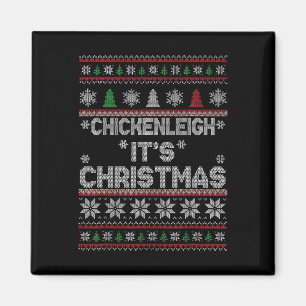 Funny Xmas Chickenleigh Weihnachten 1 Magnet