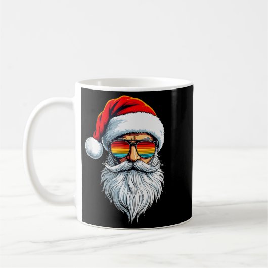 Funny Xmas Christmas In July Summer Santa Tank Top Kaffeetasse (Links)