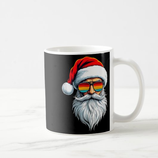 Funny Xmas Christmas In July Summer Santa Tank Top Kaffeetasse (Rechts)
