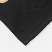 Funny Xmas Graphic With Beach Santa And Vacation B Fleecedecke (Ecke)