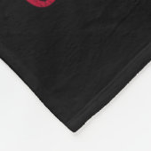Funny Xmas Holiday Coquette Bow Frohe Weihnachten Fleecedecke (Ecke)
