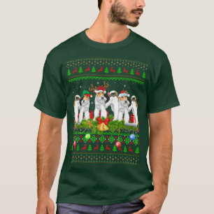 Funny Xmas Licht Weihnachtsmann für Terrier Dog Ch T-Shirt
