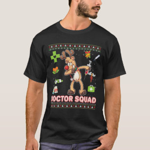 Funny Xmas Lighting Weihnachtsmannmütze Strick Sto T-Shirt