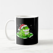 Funny Xmas Lights Frog Cute Toad Frogs Women Men K Kaffeetasse (Links)