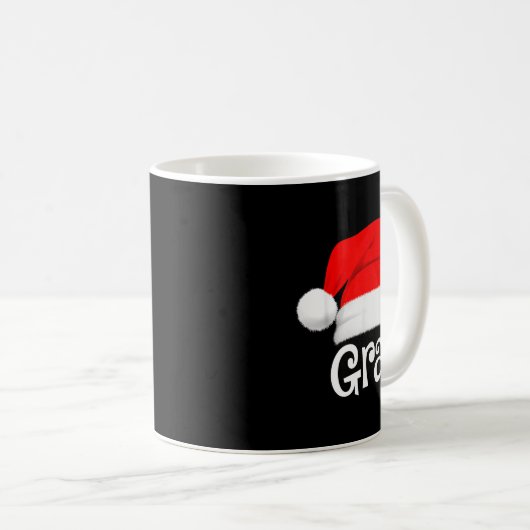 Funny Xmas Pajama Group Matching Gram Christmas Ha Kaffeetasse (VorderseiteRechts)