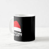 Funny Xmas Pajama Group Matching Gram Christmas Ha Kaffeetasse (Vorderseite Links)