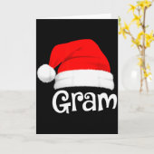 Funny Xmas Pajama Group Matching Gram Christmas Ha Karte (Gelbe Blume)