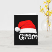 Funny Xmas Pajama Group Matching Gram Christmas Ha Karte (Gelbe Blume)