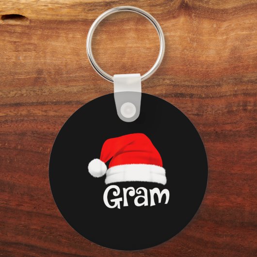 Funny Xmas Pajama Group Matching Gram Christmas Ha Schlüsselanhänger (Vorderseite)