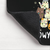 Funny Xmas Spread Kindness Like Snowflakes Merry C Mousepad (Ecke)