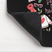 Funny Xmas Tis The Season To Be Reading Books Paja Mousepad (Ecke)