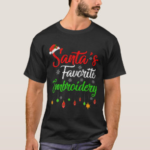 Funny Xmas Weihnachten Weihnachten der Lieblingsst T-Shirt