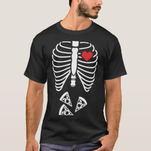 Funny Xray Easy Halloween Kostüm Rib Cage Skeleto T-Shirt
