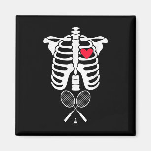 Funny Xray Halloween Kostüm Rib Cage Skeleton Bad Magnet