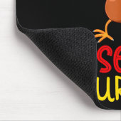 Funny Y Turkey Matching Family Group Thanksgiving Mousepad (Ecke)