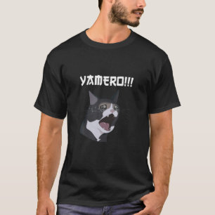 Funny Yamero Cat Meme Yamero Cat, ein trauriger Ka T-Shirt