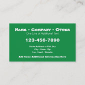 Funny Yard Sale Garage Anwesen Verkauf Visitenkarte (Rückseite)