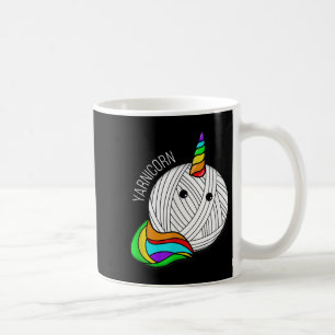 Funny Yarn Art Unicorn - Garten Horn Crochet Pictu Kaffeetasse