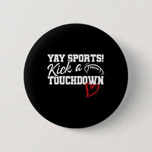 Funny Yay Sports Kick A Touchdown Super Football B Button