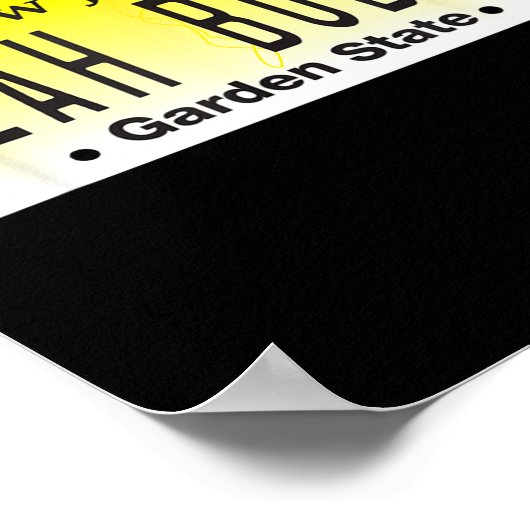 Funny Yeah Buddy Pauly D Jersey Shore Seaside Heig Poster (Ecke)