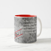 Funny Year Joke Flugzeug Moderner bearbeitbarer Te Zweifarbige Tasse (VorderseiteRechts)