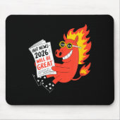 Funny Year Of The Horse – Chinese Zodiac New Year Mousepad (Vorne)