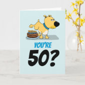 Funny Years Whiz Past Birthday Karte (Gelbe Blume)