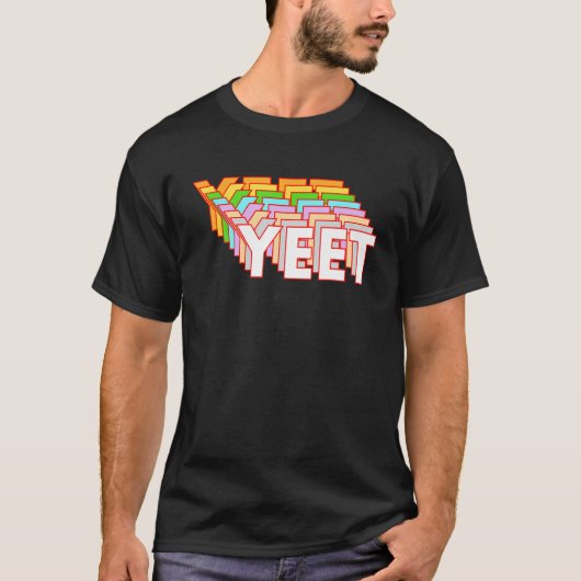 Funny Yeet dank Meme Video Game Lover Viral Phrase T-Shirt (Vorderseite)