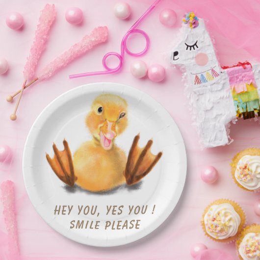 Funny Yellow Duck Paper Teller - Benutzerdefiniert (Party)