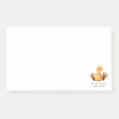 Funny Yellow Duck Sticky Notes - Lächeln Post-it Klebezettel (Vorderseite)