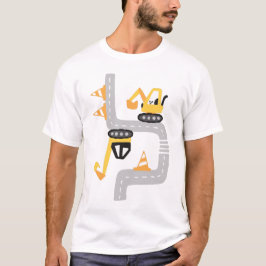 Funny Yellow Excavard T-Shirt