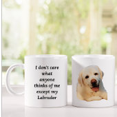 Funny Yellow Labrador Retriever Tasse
