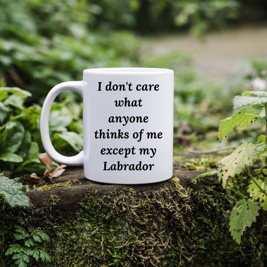 Funny Yellow Labrador Retriever Tasse