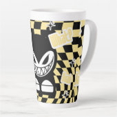 Funny Yellow Labubou-Inspired Mug | Cute Bold Milchtasse (Rechte Ecke)