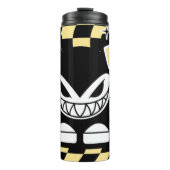 Funny Yellow Labubou-Inspired  Thermosbecher (Vorderseite)