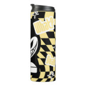 Funny Yellow Labubou-Inspired Thermosbecher (Nach rechts gedreht)