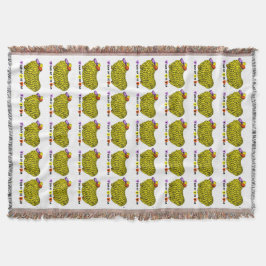 Funny Yellow Ram Chinese Year Zodiac Birthday TB Decke