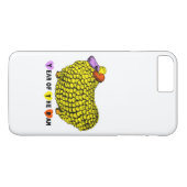 Funny Yellow Ram Chinesisches Jahr Zodiac iPhone Case-Mate iPhone Hülle (Rückseite (Horizontal))
