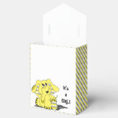 Funny Yellow Zickzack Albern Elephant Party FavorB Geschenkschachtel (Geöffnet)