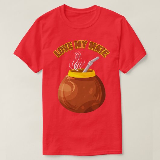 Funny Yerba Mate Tea Lover Party Tee und Kaffee tr (Design vorne)