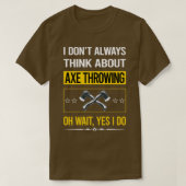 Funny Yes I Do Ax Throwing Classic TShirt (Design vorne)
