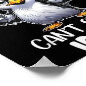 Funny Yes Ich bin Mitglied von CSI kann Idioten ni Poster (Ecke)