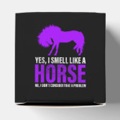 Funny Yes Ich rieche wie ein Pferd Geschenkschachtel (Oben)